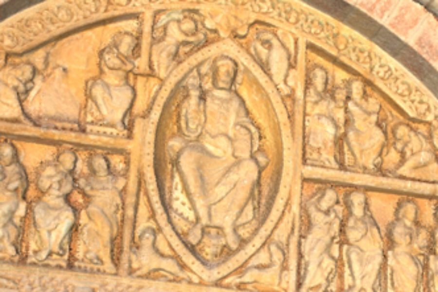 Tympan d’église – Carennac
